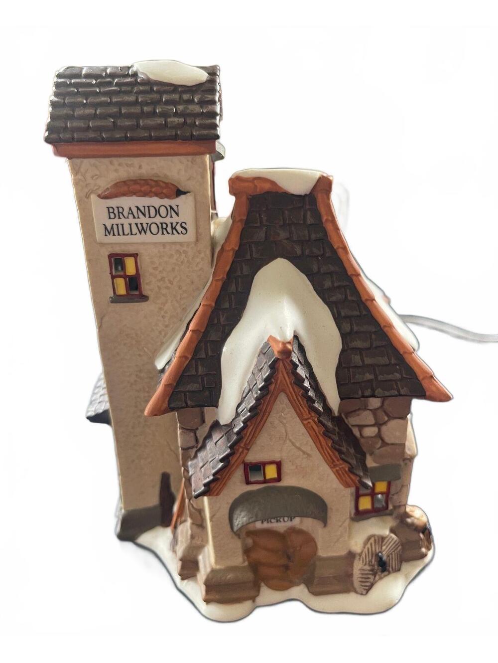 Department 56 Dickens' Village Series Brandon Mill Decorative House 2012-Works